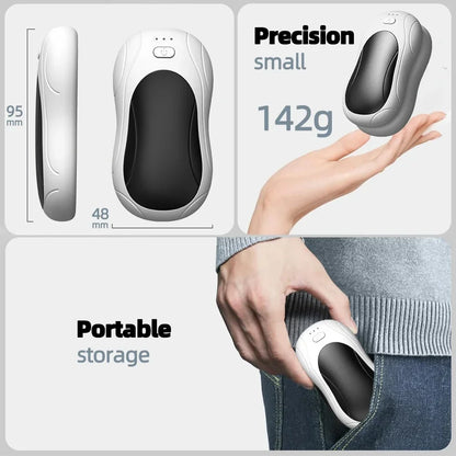 Xiaomi Magnetic Electric Hand Warmer – Portable Durable Heater with 3-Level Temperature Control