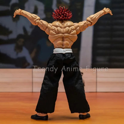 ST Baki Hanma Son of Ogre Action Figure — Yuujiro Hanma PVC Movable Anime Model Toy