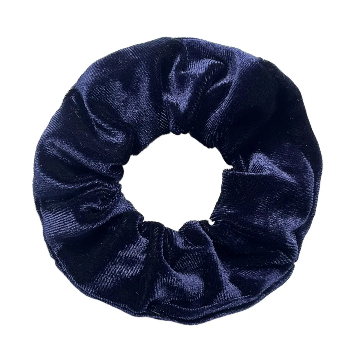 Vintage Velvet Hair Scrunchies for Women & Girls – Solid Color Ponytail Holder Elastic Hair Bands, Soft Fashion Hair Ties Accessories