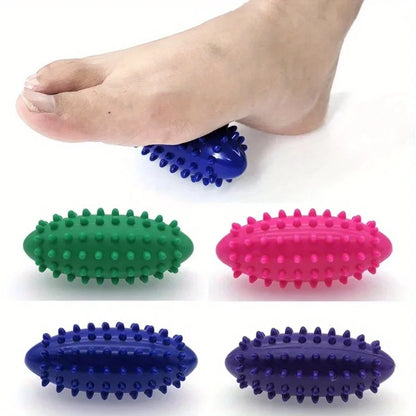 Spiked Foot Massage Ball — Yoga & Muscle Therapy Tool for Pain Relief and Tension Release