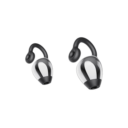 Bluetooth Clip-On Mono Earbud – Mini Wireless TWS In-Ear Bone Conduction Business Earphone (GD28)