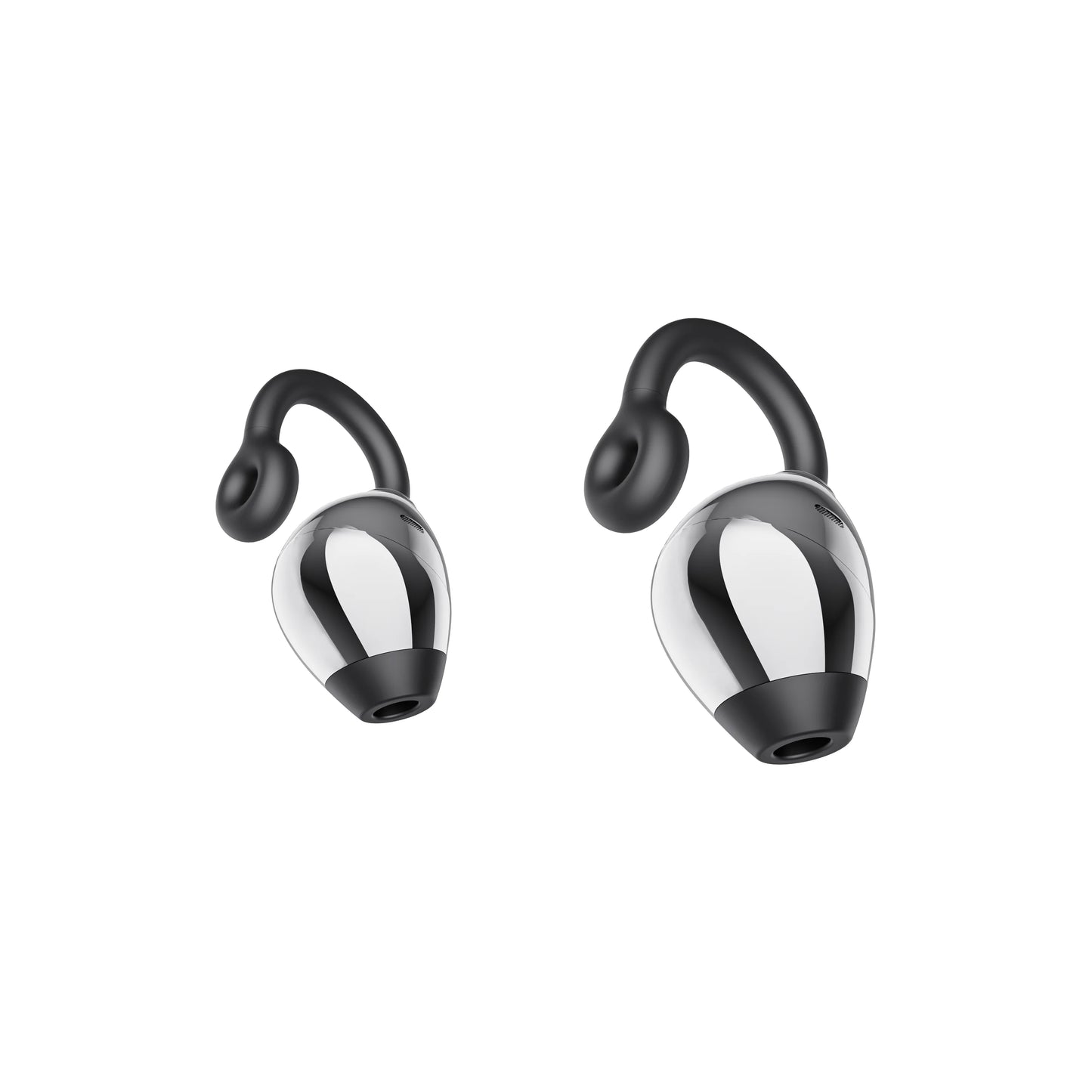 BT Wireless Earphone - Mini Clip-On Monaural Bone Conduction TWS Headset for Business & Everyday Use