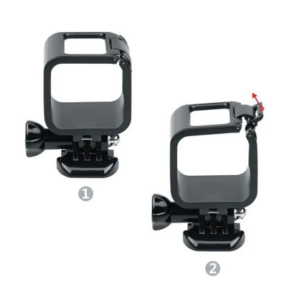 Protective Frame Mount Case for GoPro Hero 5 Session / Hero 4 Session – Lightweight Action Camera Housing Bracket Holder Accessory