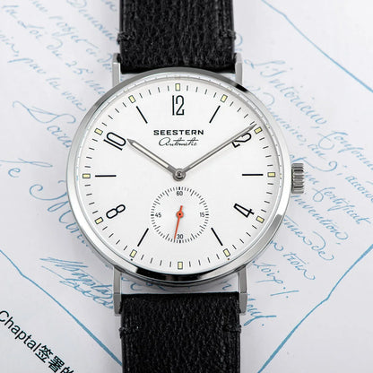 SEESTERN 2024 Men’s Automatic Watch — Ultra-Thin Luxury Business Wristwatch with ST1701 Movement, Fashion Casual Timepiece