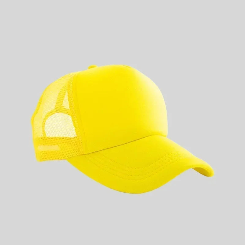 Personalized Logo Trucker Hats - Custom Foam Mesh Baseball Caps for Men & Women, Snapback Sun Hats