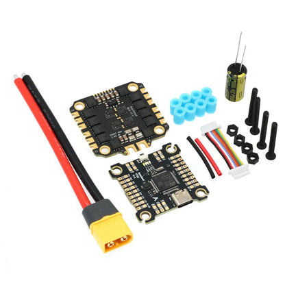 SoloGood F722 Flight Controller & BLHELI_S 60A 4-in-1 ESC Stack – FPV Drone Parts Kit