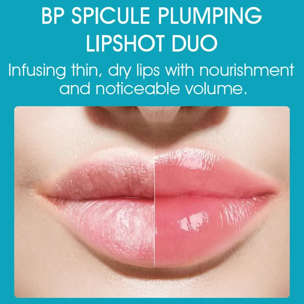 BP Spicule Plump Lip Shot – Instant Lip Volumizer, Long-Lasting Moisturizing Lip Plumper Gloss for Sexy Beauty Makeup