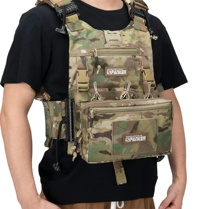 Tactical MOLLE Triple Magazine Pouch – Open-Top Universal Cartridge Holder & Accessories Bag