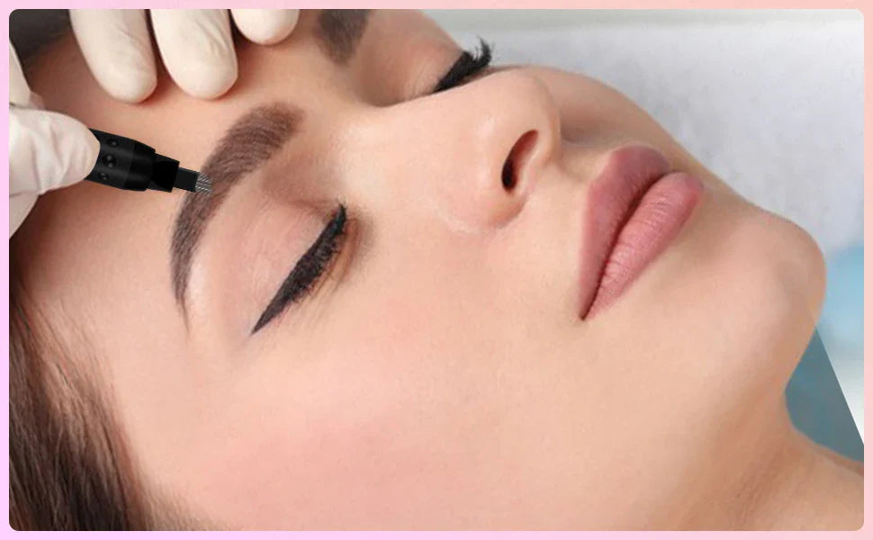 10PCS Microblading Disposable Pens — U18 0.18mm Microblade Tools for Eyebrow Permanent Makeup