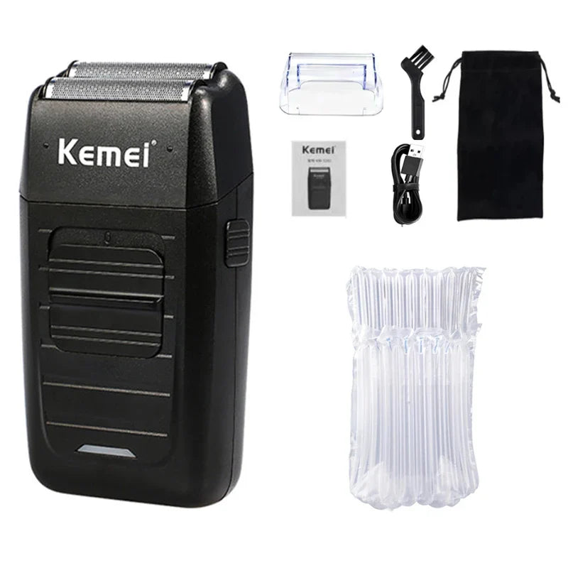 Kemei Hair Clipper Kit — Electric Trimmer & Shaver for Men, KM-2290/2293/1102