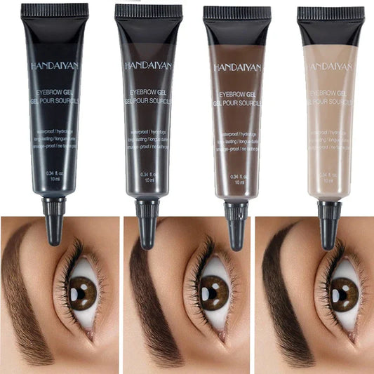Pro Eyebrow Cream Gel Tattoo Pen – Long-Lasting Waterproof Henna Tint for Perfect Eyebrows (Cejas Maquillaje)