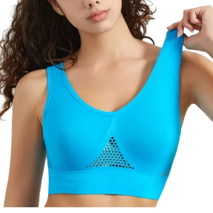 Seamless Push-Up Bra for Women – Wireless Breathable Comfort Bralette & Crop Top Sports Lingerie, S–5XL Plus Size Support