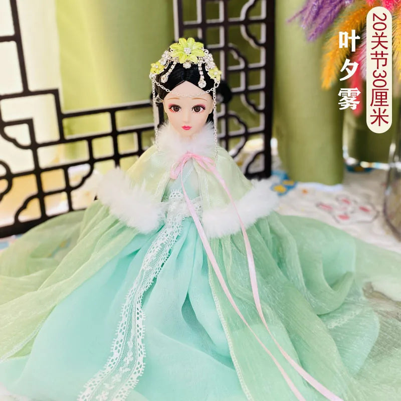 Ancient Dress Imperial Concubine Doll – Jointed Princess Fairy Suit with Clothes