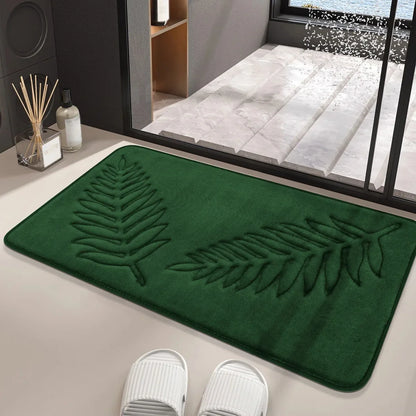 3Pcs Anti-Slip Bath Rug Set – Non-Slip Quick Dry Absorbent Bathroom Mat, Machine Washable Shower Carpet for Home