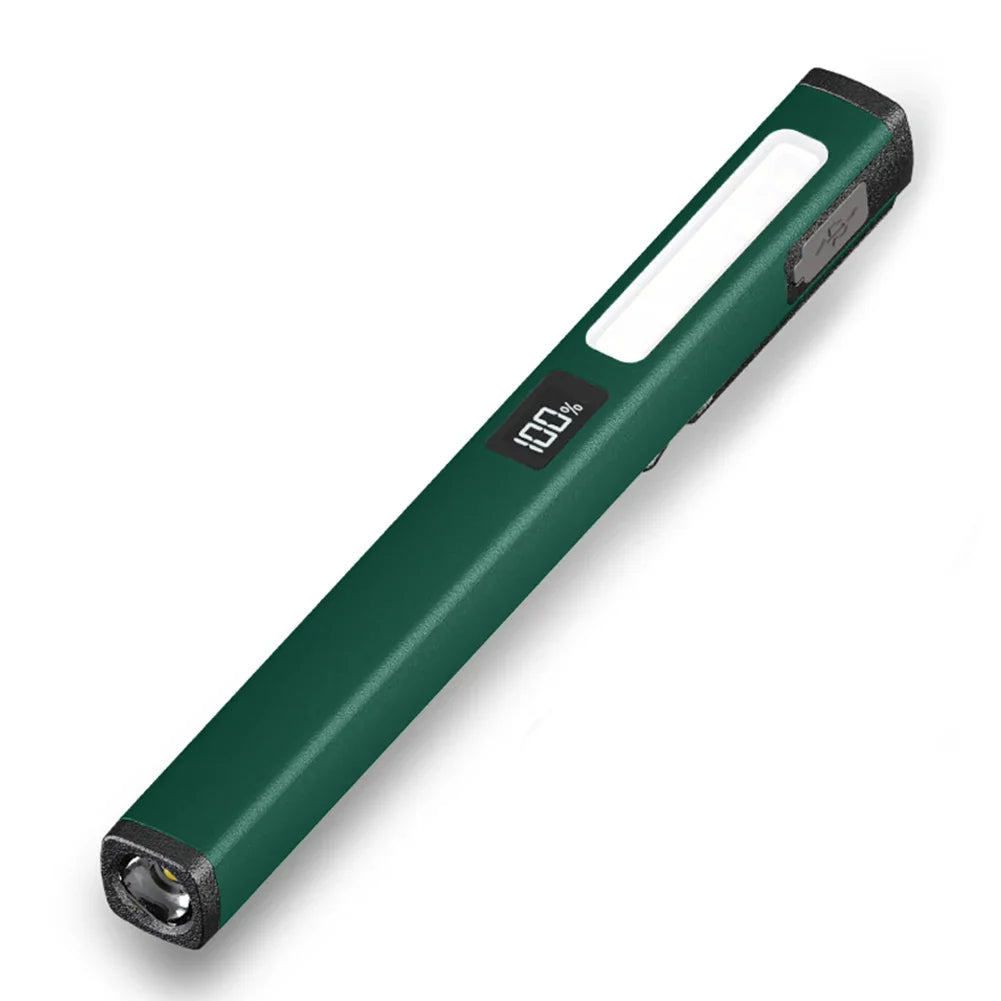 LED SMD Medical Pen Light with Clip – 120LM Inspection Flashlight, Pupil Lamp, 400mAh Rechargeable Pen Torch for Nursing & Medical Use
