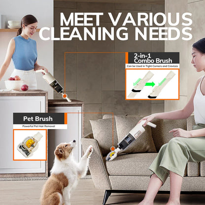 Wet & Dry Vacuum Cleaner Mopping Machine – 5M Cord for Efficient Cleaning