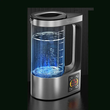 2L Hydrogen-Rich Electric Kettle – Electrolysis Water Heater & Generator with English Manual