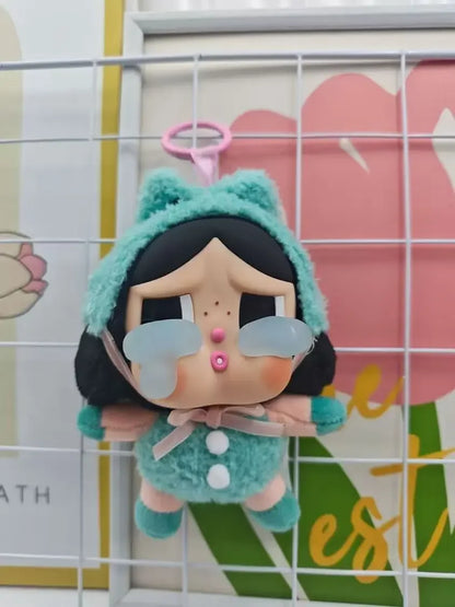 CRYBABY Tear Factory Vinyl Plush Doll – Crying Baby Blind Box Keychain & Backpack Pendant Gift