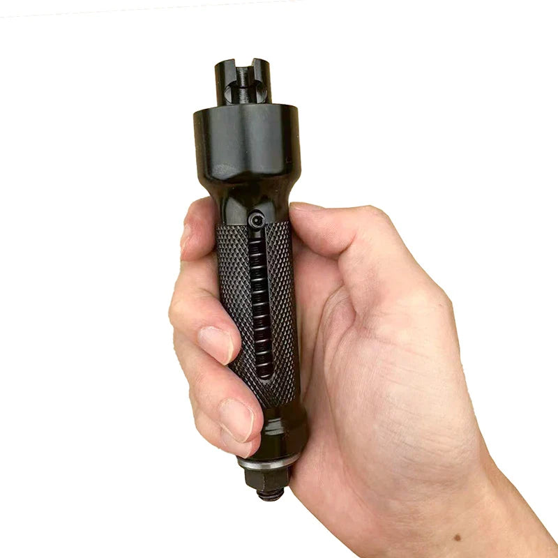 Professional Lock Cylinder Puller — Stainless Steel Nail & Screw Extractor Locksmith Tool