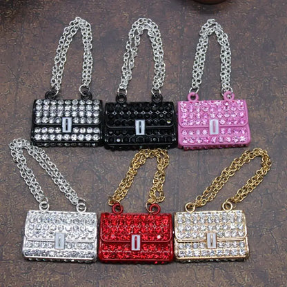 43PCS Luxury Charm Set — Diamond Bow, Perfume Bottle, Butterfly & Lip Decorations for Phone Case, Purse, and DIY Crafts