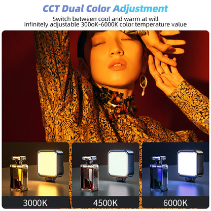 Portable LED Selfie Light Clip — Ring Flash Fill Light for iPhone, Samsung, iPad, Mobile & Laptop