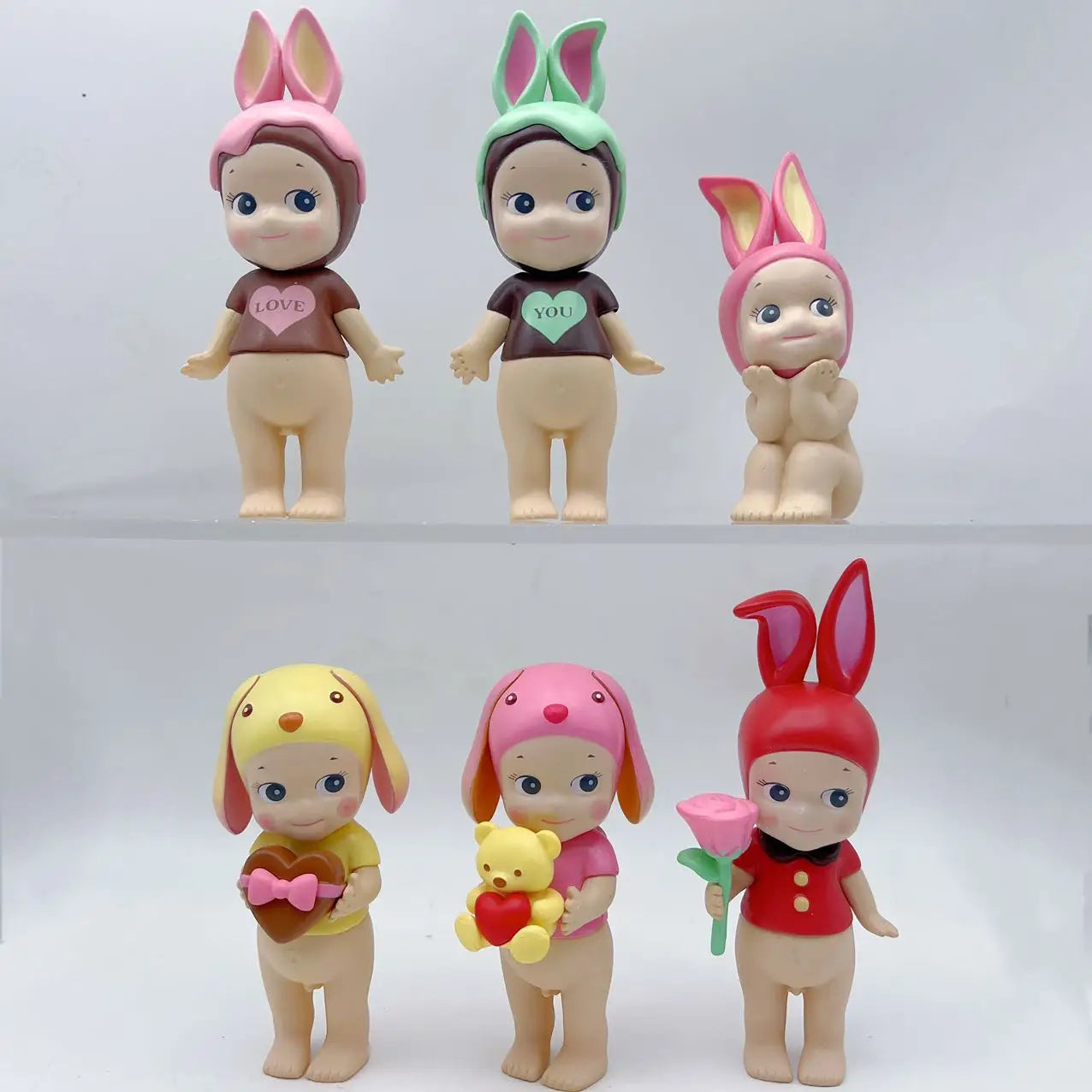 Sonny Angel Gifts of Love Series — Limited Edition Cartoon Figure Collectible, Desktop Decor Blind Box Toy