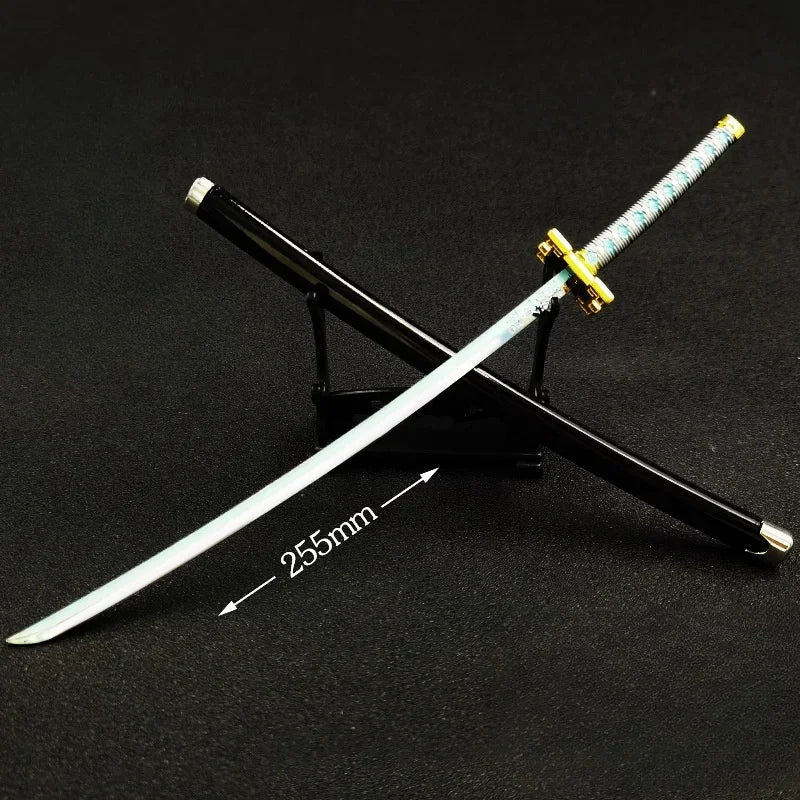 25cm Demon Slayer Katana – Kimetsu No Yaiba Real-Size Samurai Sword Anime Cosplay Prop & Home Decor