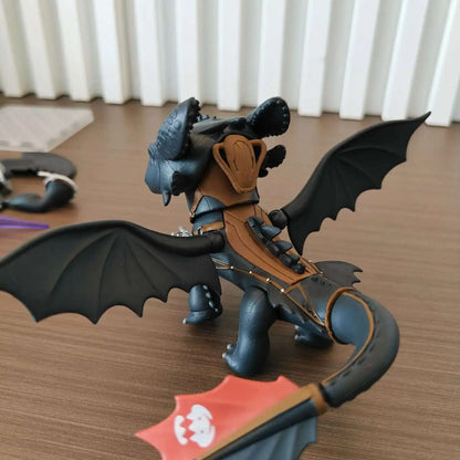 How to Train Your Dragon Anime Figure #2238 – Toothless & Light Fury Action Model Kit, Ornament Toy, Collectible Gift