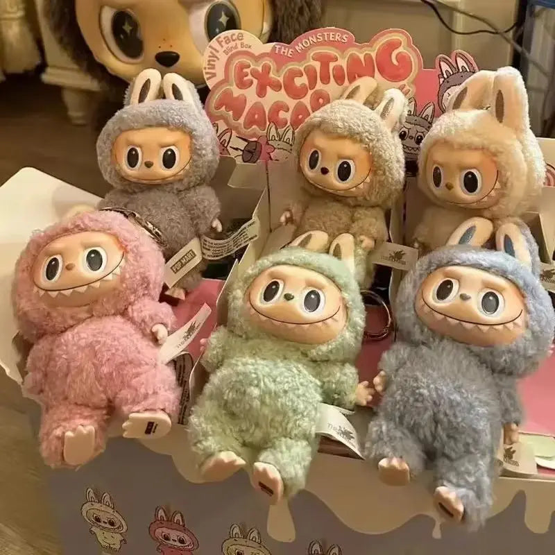 Cute Labubu The Monsters Box Toy – 1:1 Replica Cardiac Macarone Kawaii Bag Figure Gift