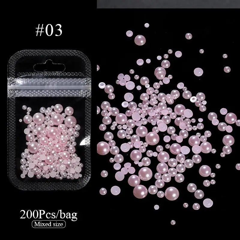 BORN PRETTY 10g Gel Nail Glue for Rhinestones - Super Adhesive, No Wipe Nail Gem Glue for 3D Crystals, Beads, Diamonds & Stickers