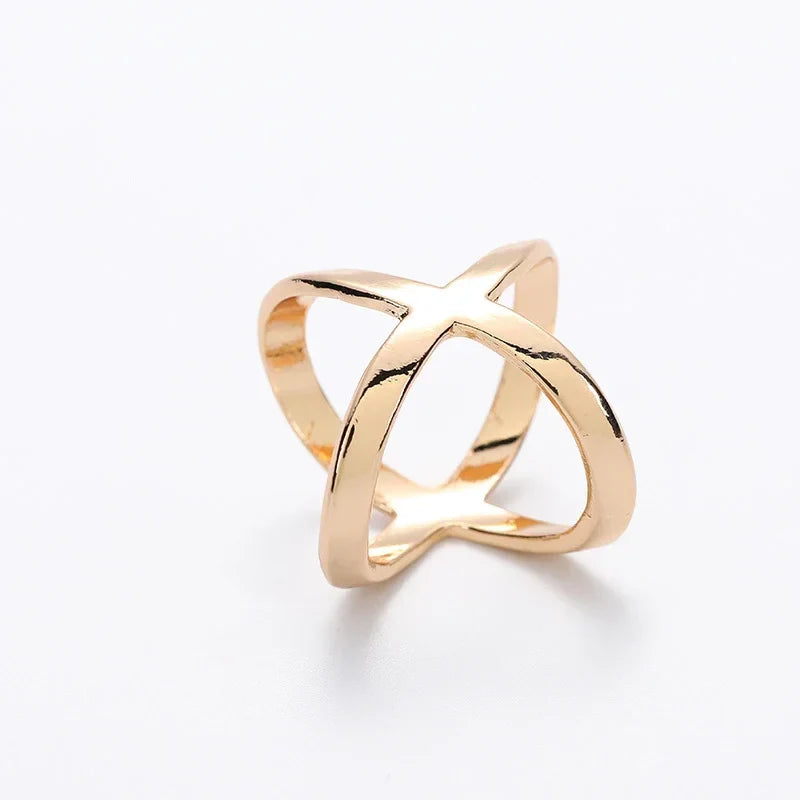Stylish X Shape Metal Brooch: Fashion Cross Scarf Clip for Women - Hollow Bow Scarves Holder, Shawl Jewelry Accessory