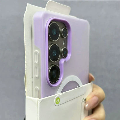 Luxury Candy Matte MagSafe Case for Samsung Galaxy S26/S25 FE/S24/S23/S22 Ultra Plus - Magnetic Wireless Charging Protective Cover