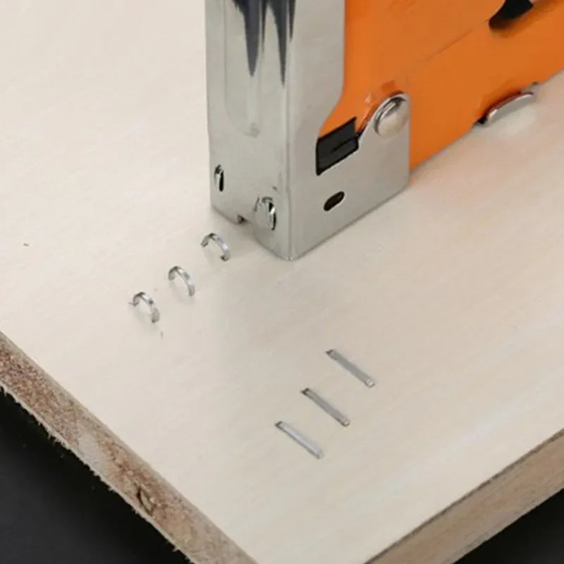 3-in-1 Heavy Duty Manual Staple Gun – Brad Nailer Upholstery & Woodworking Tool, Durable Alloy Steel Easy Use Stapler Gun