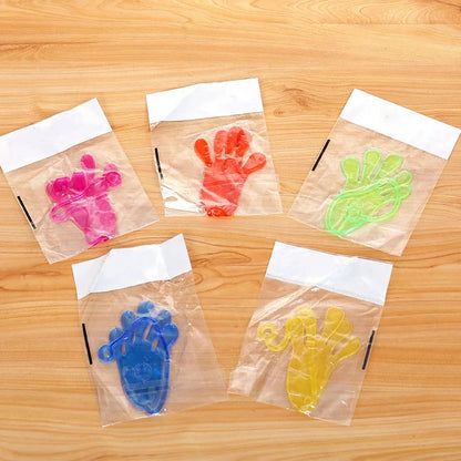 5-50 Pcs Kids Funny Sticky Hands Toy - Elastic Sticky Squishy Slap Palm Toy, Novelty Gift for Party Favors