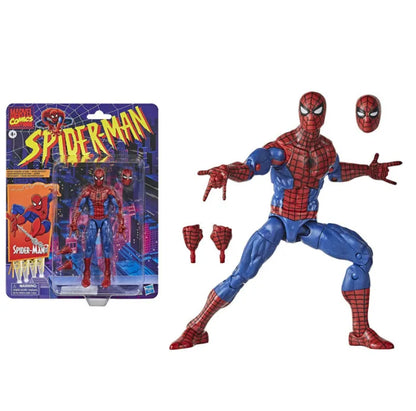 2099 1/12 Scale Spider-Man Action Figure — ML Marvel Legends-Style Deadpool & Venom Avengers Collectible Toy Gift