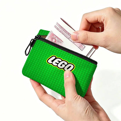Oxford Fabric Zipper Pouch - Lightweight Hanging Coin Wallet for Cards, Keys, Lipstick & Earbuds