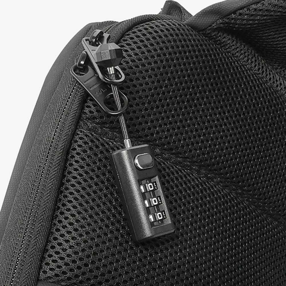 3-Digit Combination Lock – Mini Luggage, Backpack, and Cabinet Padlock with Resettable Code