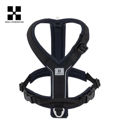 Adjustable Reflective Dog Harness - No-Pull Comfortable Outdoor Walking Harness for Small to Large Dogs