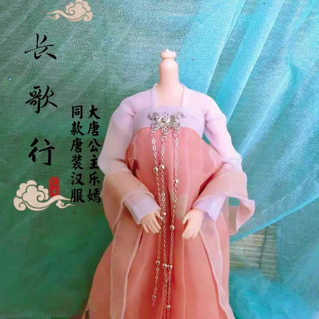 30cm 1/6 Scale Hanfu Doll – TV Drama Female Lead Figure with Costume Set for 12-Inch Bodies