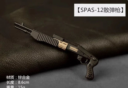 1/6 Scale Miniature Gun Set – Plastic P92, M1911, 98K, MP5K Rifles for 12" Action Figure Doll Accessories