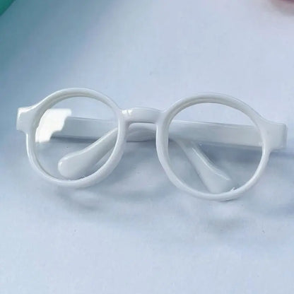 Labubu Doll Glasses – Cute Plastic Accessory for 10/15cm Cotton & Ropa Dolls