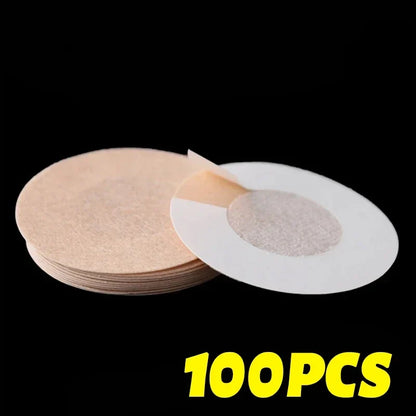 10-200PCS Women’s Nipple Cover Stickers – Invisible Self-Adhesive Disposable Bra Pasties & Chest Lift Tape