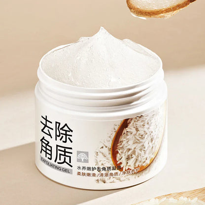 BIOAQUA White Rice Exfoliating Gel – Moisturizing & Nourishing Facial Scrub for Smooth Skin Skincare