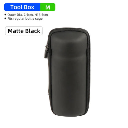 Deemount Bicycle Tool Storage Box – Bottle Cage Mount Case for Bike Repair Kits, Glasses & Keys