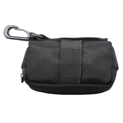 Waterproof Golf Ball Bag with Clip – Golf Tee Holder Pouch, Lightweight Fanny Pack Golf Ball Case, Golf Accessories