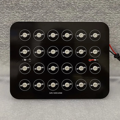 24W Royal Blue LED PCB Light - 450nm-455nm DIY Lamp for Plant Aquarium Lighting