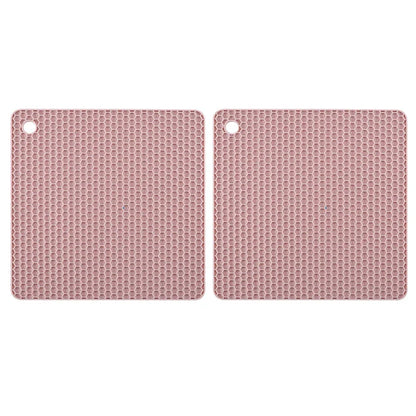 2/4 PCS Multifunction Heat Resistant Silicone Mats – Nonslip Drink Coasters, Pot Holders & Kitchen Placemats