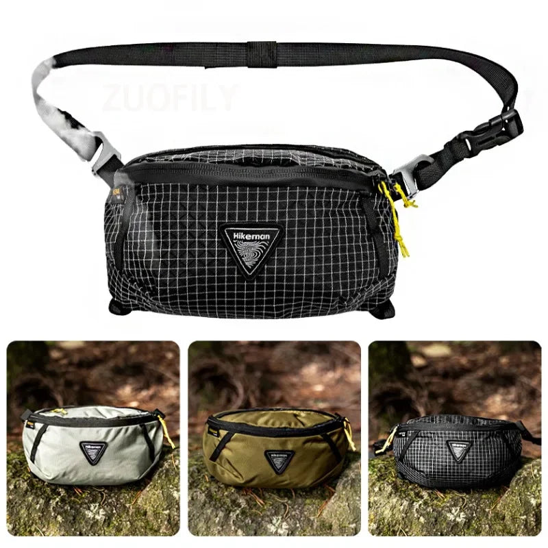 Waist Bag for Outdoor Sports – Lightweight Hiking, Cycling & Mountaineering Mobile Storage, Travel Backpack Expansion Pack