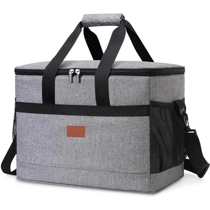 35L Large Insulated Cooler Bag – Portable Lunch Box Tote for Men and Women, Picnic, Camping, BBQ, and Outdoor Activities