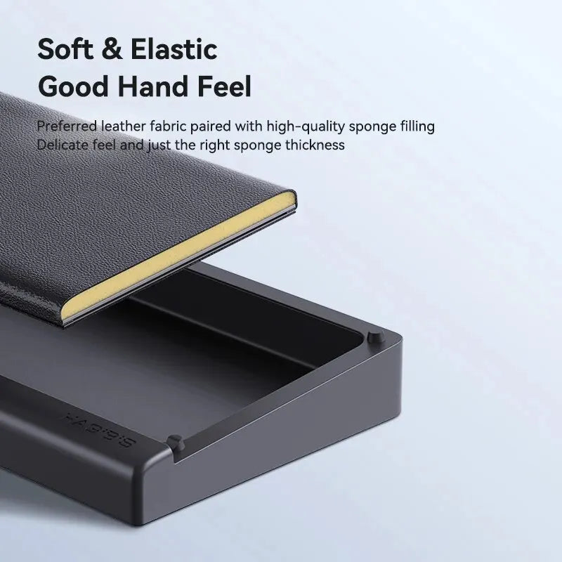 Hagibis Keyboard Wrist Rest Pad - Ergonomic Soft Memory Foam Support, Desktop Storage Box, Easy Typing Pain Relief for Office and Home
